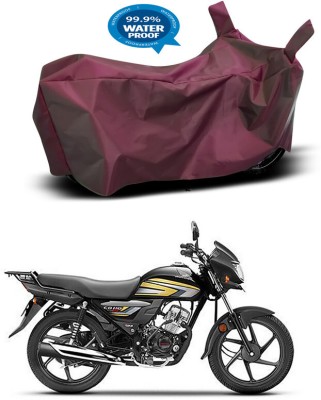 Genipap Waterproof Two Wheeler Cover for Honda(CD 110 Dream, Maroon)