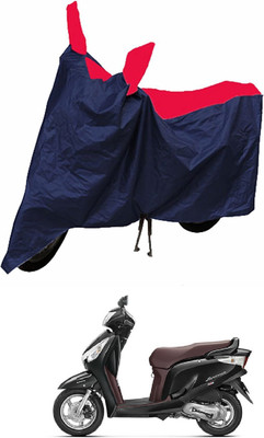 Mdstar Waterproof Two Wheeler Cover for Honda(Aviator, Red, Blue)