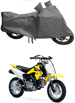 Mdstar Waterproof Two Wheeler Cover for Suzuki(DR-Z50, Grey)