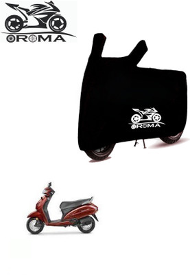 THE REAL ARV Waterproof Two Wheeler Cover for Honda(Activa 4G, Black)