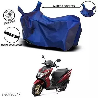 gurukul mart Waterproof Two Wheeler Cover for JAWA(GTS 300 BS6, Blue)