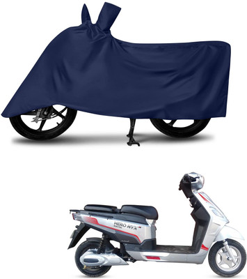 KEDIT Two Wheeler Cover for Hero(Electric NYX e5, Blue)