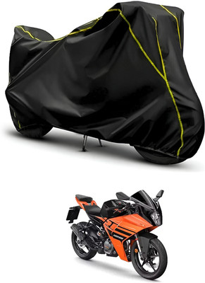 CODOKI Waterproof Two Wheeler Cover for KTM(RC 125, Black, Black)