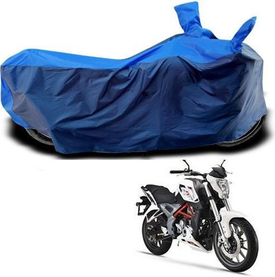 DeepShakshi AUTOMOTIVE Waterproof Two Wheeler Cover for DSK Benelli(TNT 25, Blue)
