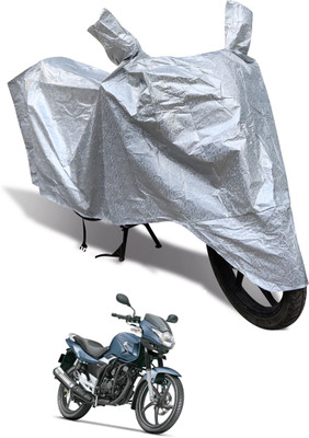 Euro Care Waterproof Two Wheeler Cover for Suzuki(GS 150R, Silver)