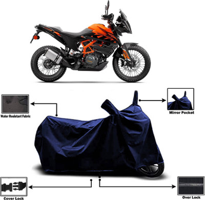 AASHTIK MART Two Wheeler Cover for KTM(390 Adventure BS6, Blue)