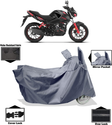 Amexride Two Wheeler Cover for Hero(Xtreme 160 R, Grey)
