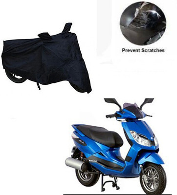 MMSSTAR Waterproof Two Wheeler Cover for Bajaj(Sunny, Black)
