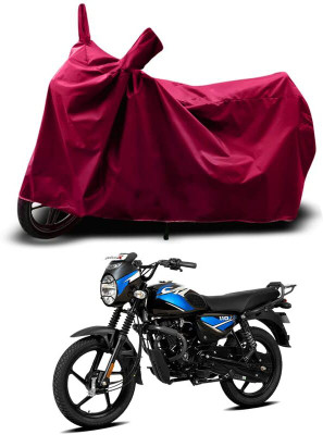 KEDIT Two Wheeler Cover for Bajaj(Maroon)