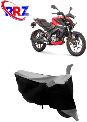 RRZ Waterproof Two Wheeler Cover for Bajaj(Pulsar 160 NS DTS-i, Black, Grey)