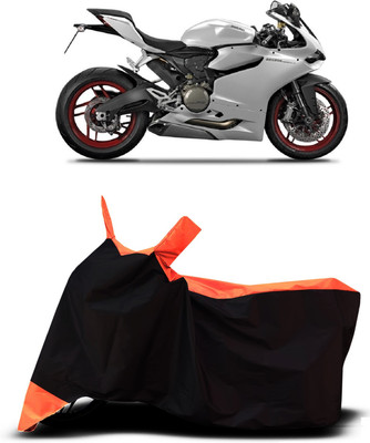 VESMEI Two Wheeler Cover for Ducati(899 Panigale, Orange)