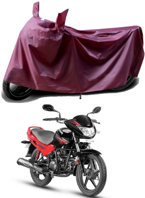 APNEK Waterproof Two Wheeler Cover for Hero(MotoCorp Glamour, Maroon)
