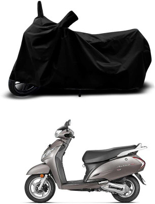 KEDIT Two Wheeler Cover for Honda(Activa, Black)