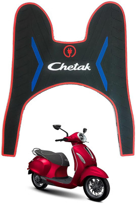 SRPHERE Deals Anti Skid Foot Mat for Bajaj Chetak EV Electric Scooter Multi Color Bajaj Chetak Two Wheeler Mat