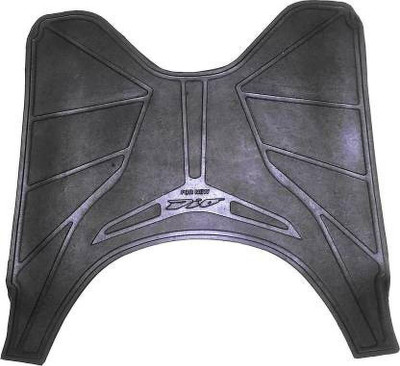 KSHEERI Tof-NEW_FT-13 BLACK RUBBER HONDA DIO BS 4 FOOT Honda Dio Two Wheeler Mat