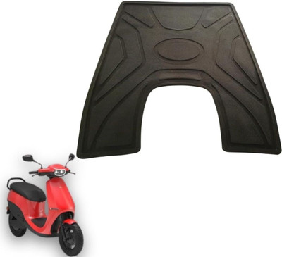 KSHEERI Tof-FT-0112 BLACK RUBBER OLA S1AIR FOOTMAT NA Two Wheeler Mat