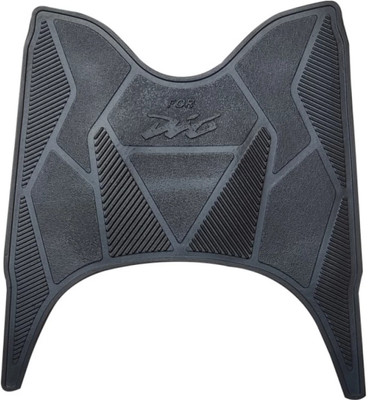 the greatone Washable Black Rubber Floor Mat/Foot Mat for HONDA DIO BS-6 Honda Dio Two Wheeler Mat