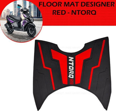 KSHEERI Tof-FOOT MAT 665_enemyT TVS Ntorq 125 Two Wheeler Mat