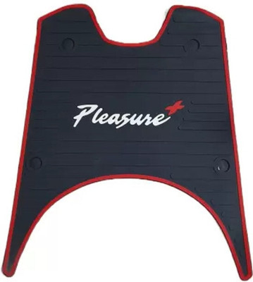 eXarioGadget Best Quality PLEASURE Scooty ashable Foot Mat / Floor Mat (Black) Hero Hero Pleasure Plus Two Wheeler Mat