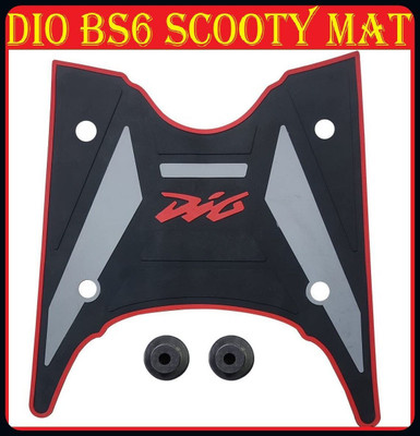 KSHEERI Tof-Two wheeler premium mat-238 Honda Dio Two Wheeler Mat