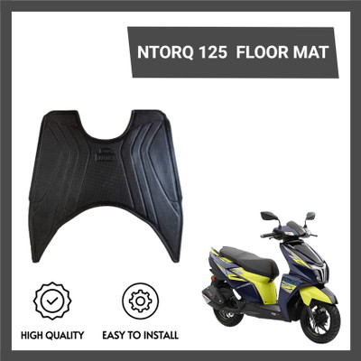ZRIDE High Quality Scooty Washable Foot Mat / Floor Mat TVS Ntorq 125 Two Wheeler Mat