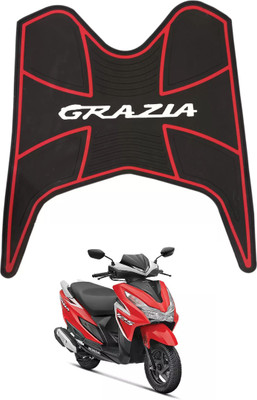 KSHEERI Tof-95 RUBEER MAT FOR GRAZIA SCOTY Honda Grazia Two Wheeler Mat