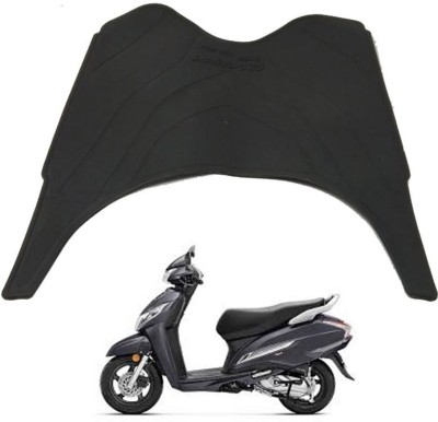 ARNLC Floor Mat for Scooty (1 PC, Black) Honda Activa 125 Two Wheeler Mat