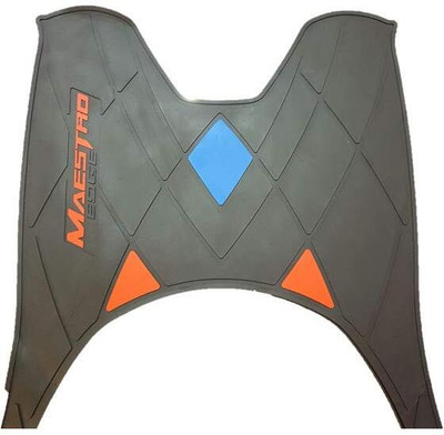 eXarioGadget Black 3D Scooty/Scooter Floor Mat for Hero Maestro/Hero Maestro Edge Hero Maestro Edge 125 Two Wheeler Mat