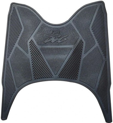 KSHEERI Tof-AJ12 Dio BS-6 Black Foot Mat Honda Dio Two Wheeler Mat