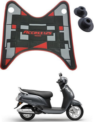 KSHEERI Tof-FOOT MAT 624_enemyT Suzuki Access 125 Two Wheeler Mat