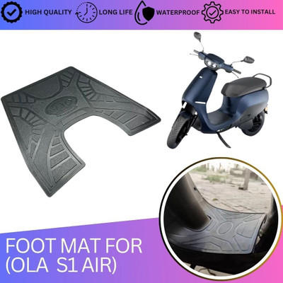 KSHEERI Tof-OBM6 OLA BLACK LOW MAT Ola S1 Air Two Wheeler Mat