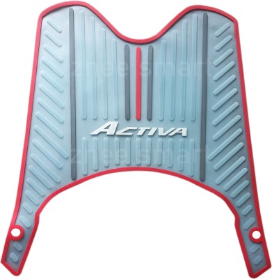 Znee Smart Activa 6g Foot Mat Rubber Floor Mat Accessories Anti Slip 2019 BS6 Model Honda Activa 6G Two Wheeler Mat