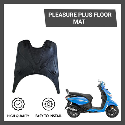 ZRIDE Top Quality Scooty Washable Foot Mat / Floor Mat Hero Pleasure Plus Two Wheeler Mat