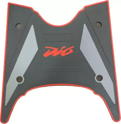 Znee Smart Washable Floor Mat/Foot Mat for Honda Dio Two Wheeler Mat