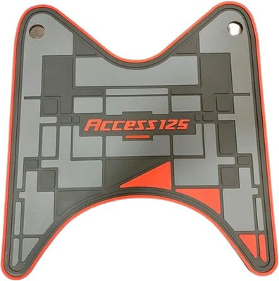DAZZRIDE DZRD-125 Anti Skid Scooter/Scooty Two Wheeler Floor/Foot Mat for Suzuki Access 125 Two Wheeler Mat