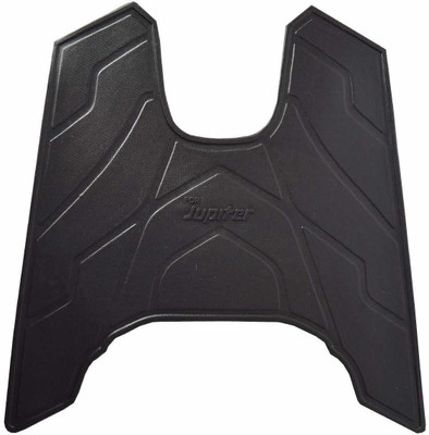 KSHEERI Tof-TVS JUPITER 110 BLACK RUBBER FOOTMAT TVS Jupiter Two Wheeler Mat