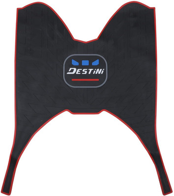 ENEMYT Anti Skid Scooter Rubber Foot Mat/Floor Mat for Destini (1)_enemyT Hero Destini 125 Two Wheeler Mat