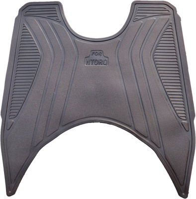 KSHEERI Tof-NEW_FT-12 TVS NTORQ BLACK RUBBER FOOT TVS Jupiter Two Wheeler Mat
