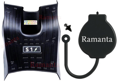 Ramanta Ola S1 Footmat & Charging Cap Removeable & Washable Floormat Floor Board Ola S1 Air Two Wheeler Mat
