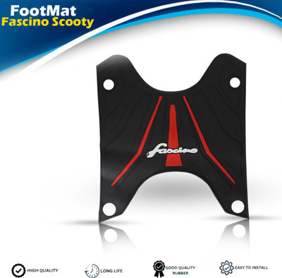 Weyride Scooter Scooty Mat Two Wheeler Floor Foot Mat for Fascino Way_a Yamaha Fascino Two Wheeler Mat