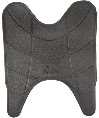 Sunriders Rubber Black Yamaha Fascino Two Wheeler Mat