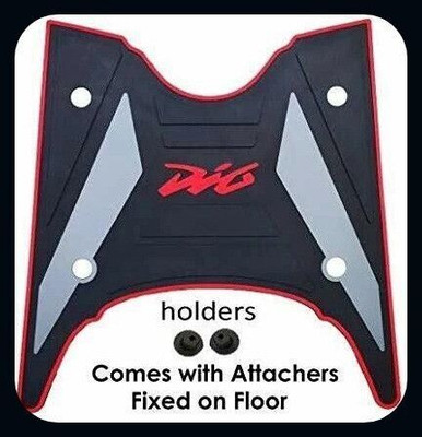 KSHEERI Tof-Two wheeler premium mat-423 Honda Dio Two Wheeler Mat