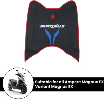 Grandbiker Rubber Foot Mat Compatible with Magnus Ampere Magnus Two Wheeler Mat