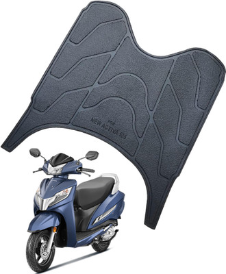 KONAYA Activa 125 Footmat Washable Floor Mat/Foot Mat for Honda Activa 125 Two Wheeler Mat