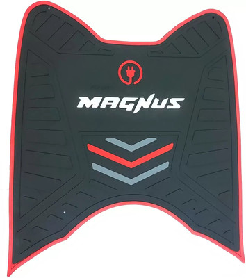 ENEMYT Scooter Scooty Mat Two Wheeler Floor Foot Mat for Magnus Ampere Magnus Two Wheeler Mat
