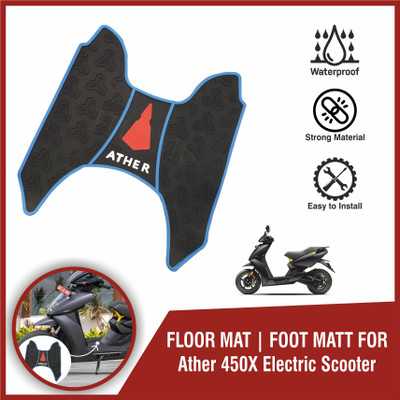 Allowing Good Material Foot Mat for Ather 450 Electric Scooter Multicolor Ather 450 Two Wheeler Mat