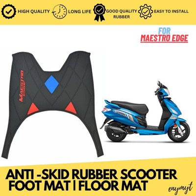 ENEMYT MS1 Washable Scooty mat Foot Mat bike Mat Floor Mat Hero Maestro Edge Hero Maestro Edge 125 Two Wheeler Mat
