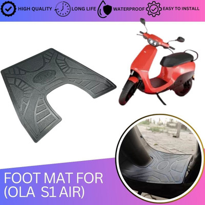 KSHEERI Tof-OBM2 OLA BLACK LOW MAT Ola S1 Air Two Wheeler Mat