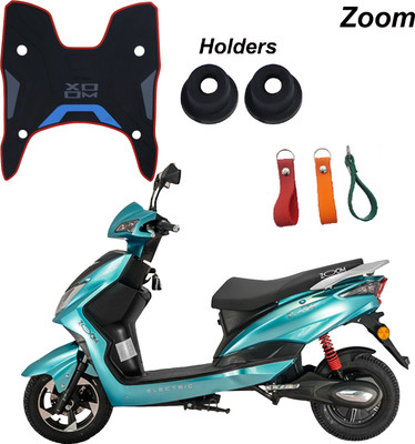 DRAXAN Foot Mat Compatible for Hero Xoom Two Wheeler Mat Hero Universal For Bike Two Wheeler Mat