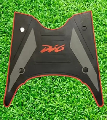 Znee Smart 3D Foot Mate Anti Skid Foot Floor Mat for Dio BS6 Scooter Multi Color Honda Dio Two Wheeler Mat